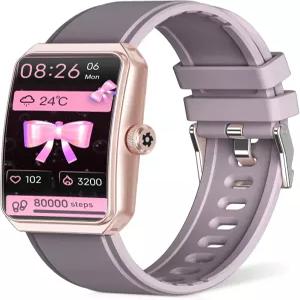 24시간 연중무휴 심박수 혈중 산소 수면 추적기 방수 피트니스 시계 스텝 트래커가 있는 활동 여성 남성용