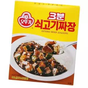 (다올)쇠고기짜장 3분 200g X24개 오뚜기