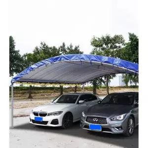 텐트 차양 천막 차고 이동식 캐노피 창고 주차장 야외 그늘막 6mx6m