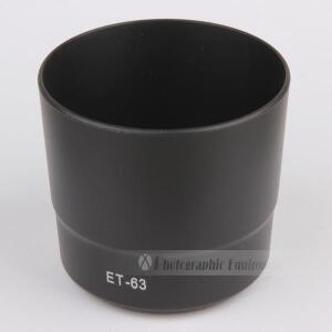 10PCS 카메라 렌즈 후드 58mm ET-63 총검 마운트는 EF-S 55-250mm f/4-5.6 IS STM 장착된 DSLR 100D Rebel
