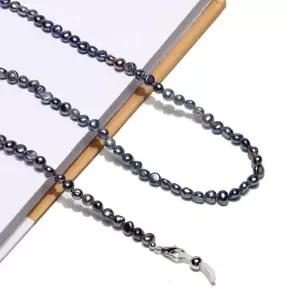 안경줄 AAA 흑진주 비즈 마스크걸이 목걸이 겸용 안경줄 마스크스트랩