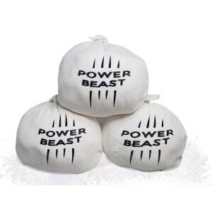 파워 비스트 3X 초크볼, 볼더 초크, 스포츠 체조, 암벽 등반, 역도, 클라이밍, 폴 댄스, 보디빌딩, 테니스, 파델, 크로스 트레이닝, 헬스장.