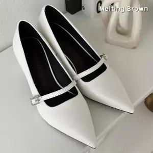 [멜팅브라운] 여자 가을구두 메리제인 미들힐 MT62 (41551392A)