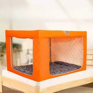 사각 난방 텐트 수면 실내 커튼 모기장 방한텐트