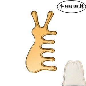 머리 경락을 깨끗하게 해주는 황동 다기능 특수 넓은 마사지 마사지기 토끼 눈과 빗살 작은