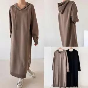 위쉬몰 AR 레이디니트후드롱원피스(T817H502) 빅사이즈 (30492021A)