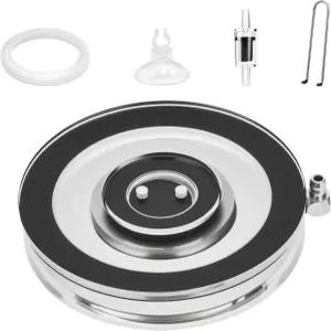 수족관용 에어 스톤 튜브가 장착된 투명 아크릴 어항 버블러 키트 수족관 어항용 초고용해 산소 확산기 및