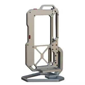 오픈 ITX 랙 컴퓨터 케이스 수냉/비수냉 pc 박스 SFX 수직 미니 고급 알루미늄 합금