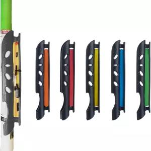 20개입 텐카라 낚싯줄 보관대 낚싯대 보빈 와인더 부착 라인 홀더 풋 핸드 낚시 정비 도구 클립형 장비