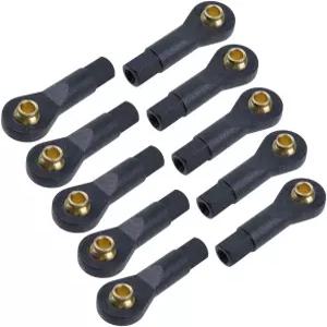 유니버설 플라스틱 M3 턴버클 로드 RC 비행기/자동차/보트용 중공 볼 조인트(10팩)로 끝납니다