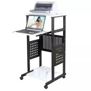리프트 테이블 컴퓨터테이블 입식 데스크 컴퓨터 이동식