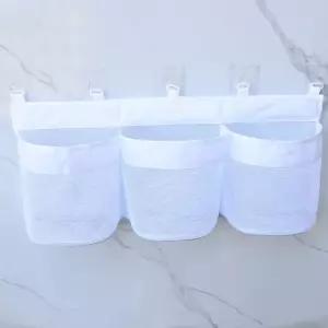 다용도 욕실 장난감 정리함 부착형 수납함 수납포켓 정리망