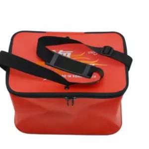 접이식 밑밥통 가방 낚시 멀티 다용도 국산 용품