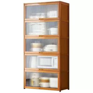 원목 그릇장 옛날찬장 빈티지 찻장 주방가구 엔틱 식기장 컵수납 유리도어 레트로