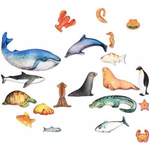 인형 실사 물고기 해양생물 인형 돌고래 외 20개입 봉제인형 동물인형