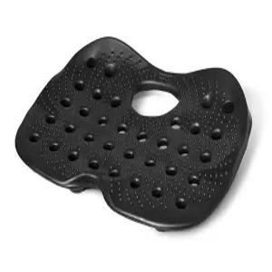 허리 방석 요추지지대 차량용 사무실 자세교정 메모리폼 쿠션 허리받침