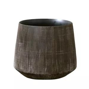 중형 화분 테라스 원형 대형 키큰 카페 옹기 도자기 다육식물 플랜터