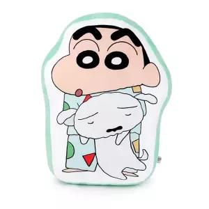 [하프클럽/셀러허브]짱구 캐릭터 라인프린트 봉제 쿠션 (50cm 파자마3)