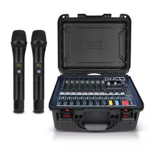 파워드 믹서 앰프내장 스튜디오 올인원 스피커 레코딩 음향장비 사운드