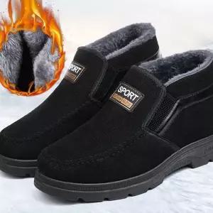 방한화 겨울철 캠핌 낚시 기모 털부츠 캐주얼 남자 신발