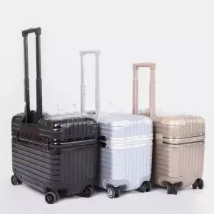 오픈형 캐리어 기내용 승무원 출장 여행 기내형 하드 여행가방 휴대