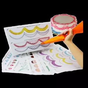 생크림 케이크 모형케익 베이킹 제빵 단일상품 보드 연습 그리기 도면 아이싱연습