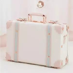 엔틱 캐리어 이쁜 빈티지 트렁크 소품 여행가방 촬영 레트로 인테리어