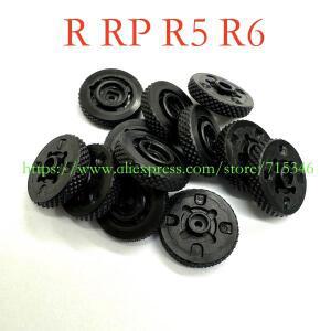 캐논 호환호환 EOS R RP R5 R6 디지털 카메라 수리 부품용 소프트 고무 셔터 단추 조리개 휠, 턴테이블 다