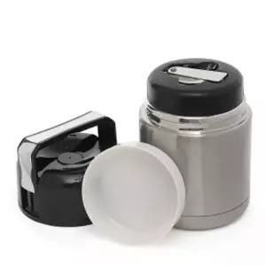 죽통 보온통 푸드자 도시락 쿠킹메이드 간편조리 보온죽통 휴대 스텐 푸드자 실버