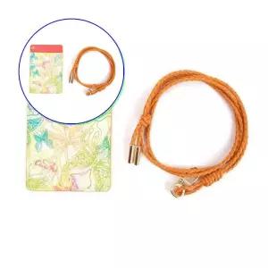 쌍문상회 소가죽 목걸이 카드지갑 신분증 출입증