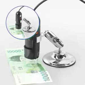 쌍문상회 어린이현미경 망원경 USB 펜타입 200배 줌 LED 조명 50cm