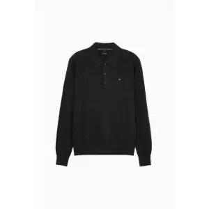 [백화점정품] 26년NEW 타미힐피거 캐시미어 블렌드 폴로 스웨터 T12F7KPN150MT1 BDS BS