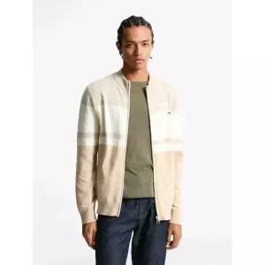 [백화점정품] 26년NEW 타미힐피거 컬러 블록 니트 집업 T12F6KCD721ML1 AEG BS