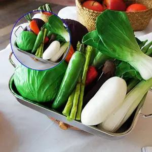 쌍문상회 진짜같은 샤브샤브 야채시리즈 미니어처 14style 모형음식 테이블장식