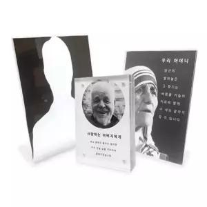 액자 납골당 액자 102x153 mm 자석 액자 영정사진 추모