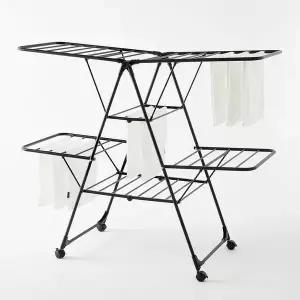 [한샘][etv] 한샘 스타일랙다크 양날개 이동형 건조대[35766131]