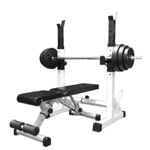 스쿼트 랙 바벨 일체형 역기 벤치프레스 홈트 거치대 받침대