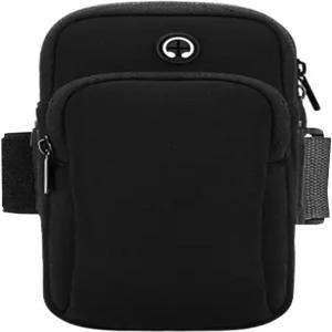 러닝용 휴대폰 홀더 범용 조절식 암밴드 키 카드 가방 핏 헬스장 조깅 하이킹 러닝 운동 걷기 7인치 미만