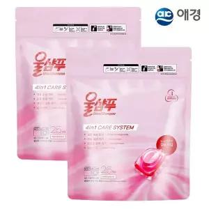 [NS홈쇼핑](etv) 울샴푸 오리지널 캡슐세제 25입 X 2개[35766676]