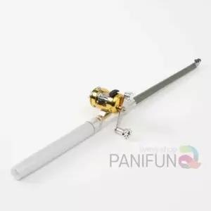 미니 펜 낚시대 실버 초보자낚시대 소형낚시대 초미니낚시대 민물낚싯대 입문낚시대