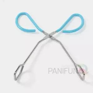 가위집게 블루 주방핀셋 치킨집게 조리용핀셋 캠핑고기집게 얼음집게
