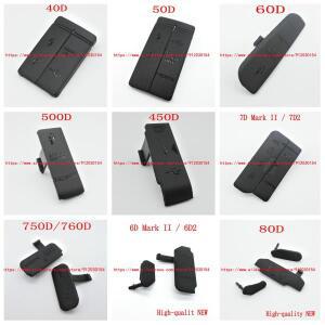 캐논호환 EOS 5D 450D 1000D 60D 70D 80D 카메라용 새 USB/HDMI 호환 DC IN/VIDEO OUT 고무 도어 바닥