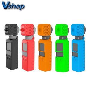 DJI호환 OSMO Pocket용 PULUZ 2 in 1 다이아몬드 질감 실리콘 커버 케이스 세트