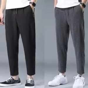 일바지 빅사이즈 여름 쿨바지 남성 시원한 쿨링 츄리닝 팬츠