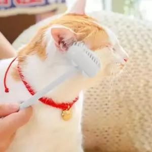 강아지빗 PET 고양이 브러쉬 미니 부분 빗 슬리커