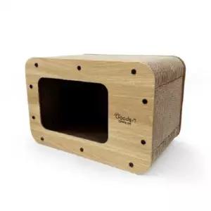 기둥스크래쳐 티비 스크래쳐 L 숨숨집 스크레쳐 고양이