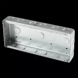 [콩심팥심]전기 3개용 사각 집합 박스 바디 44mm 전등 스틸 배관 부속 설비 소방