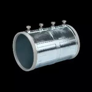 [콩심팥심]전기 강제전선관 스틸파이프 연결 PPC 커플링 104mm 커넥터 소방 통신