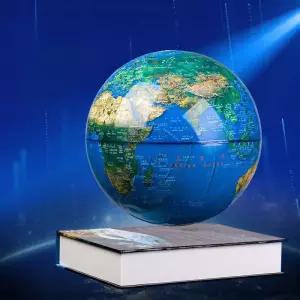 공중부양지구본 조명용 자전지구본 실내 거실 장식