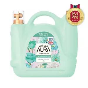 [엘지생활건강]샤프란 아우라 8L 대용량 섬유유연제 향 택 1